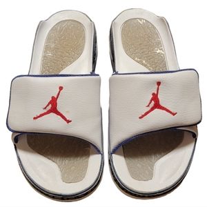 Air jordan 3 blue RARE slides